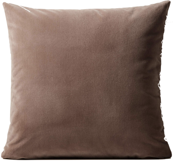 Brown Velvet Pillow